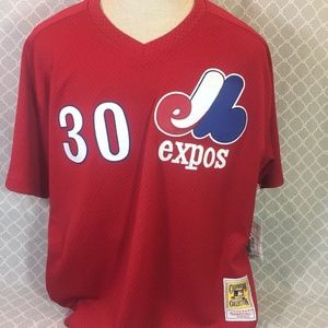 Mitchell and Ness Montreal Expos Tim Raines Jersey